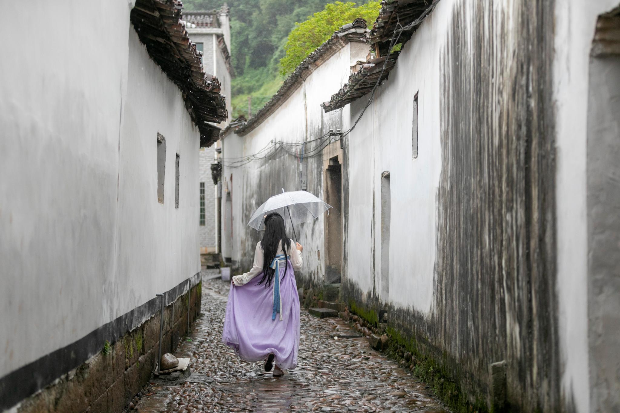 A scenic view of Shangrao Ehu Shuyuan