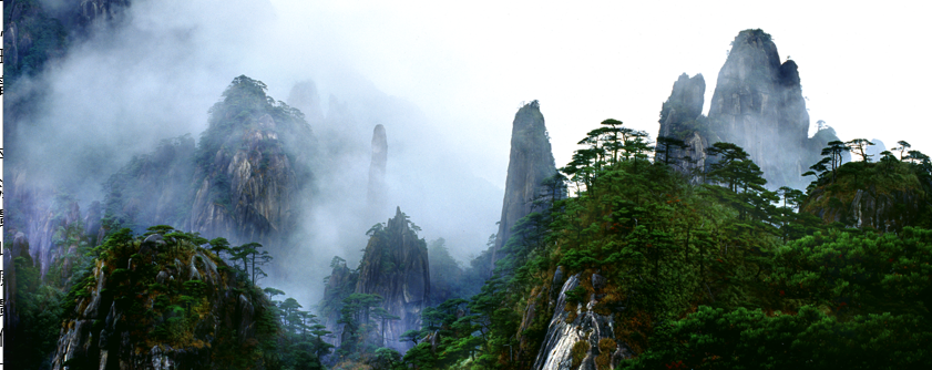 A scenic view of Shangrao Liangpailou Huanshaji Shidiao