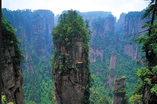 A scenic view of Shangrao Liangpailou Huanshaji Shidiao