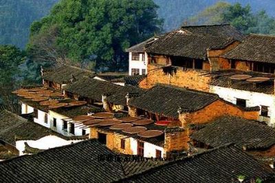 A scenic view of Shangrao Likengcun Minju