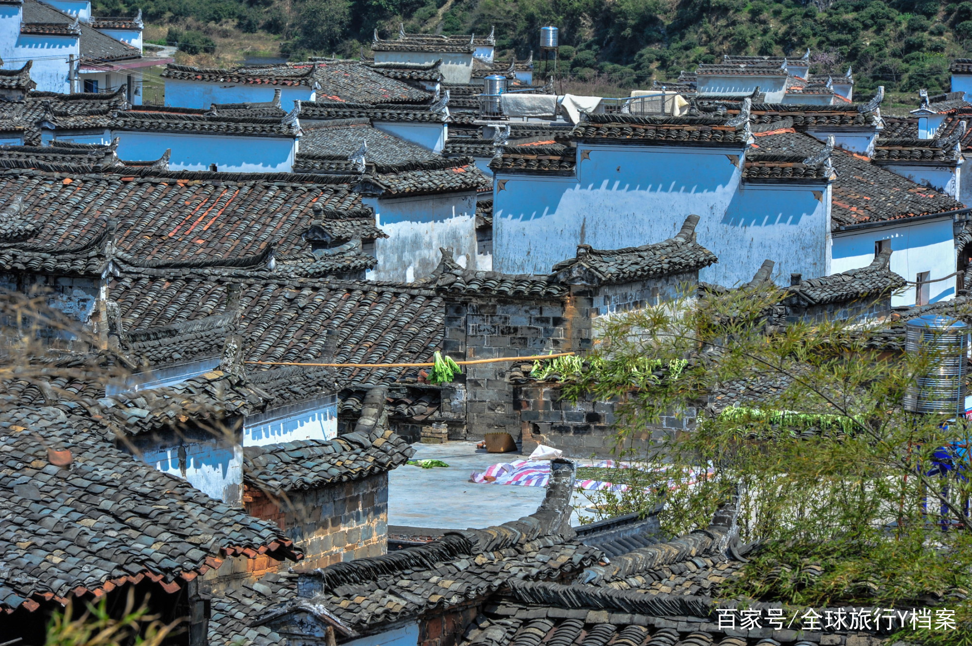 A scenic view of Shangrao Likengcun Minju