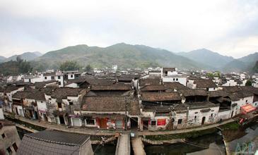 A scenic view of Shangrao Likengcun Minju