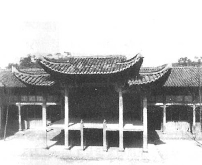 A scenic view of Shangrao Longxi Zhushi Zongci