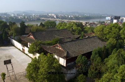 A scenic view of Shangrao Minzhegan Shengwei Jiguan Jiuzhi