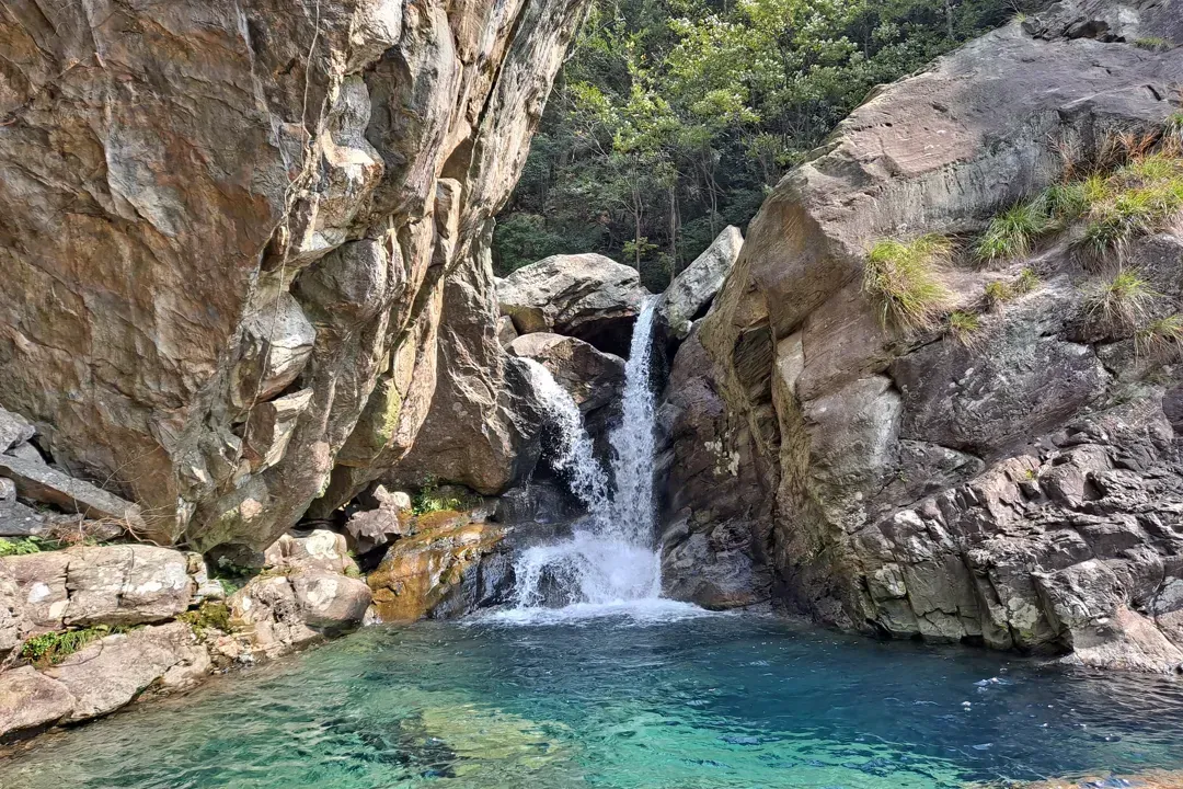 A scenic view of Shangrao Nanyan Shiku