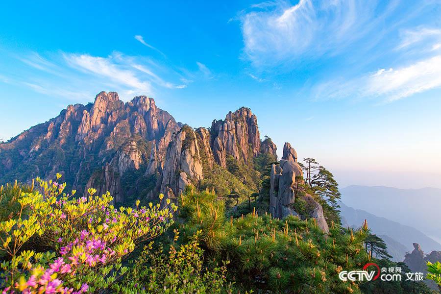 A scenic view of Shangrao Sheshantou Yizhi