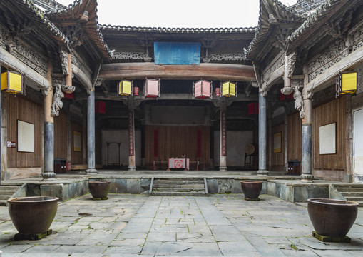 A scenic view of Shangrao Xinyuan Yushi Zongci