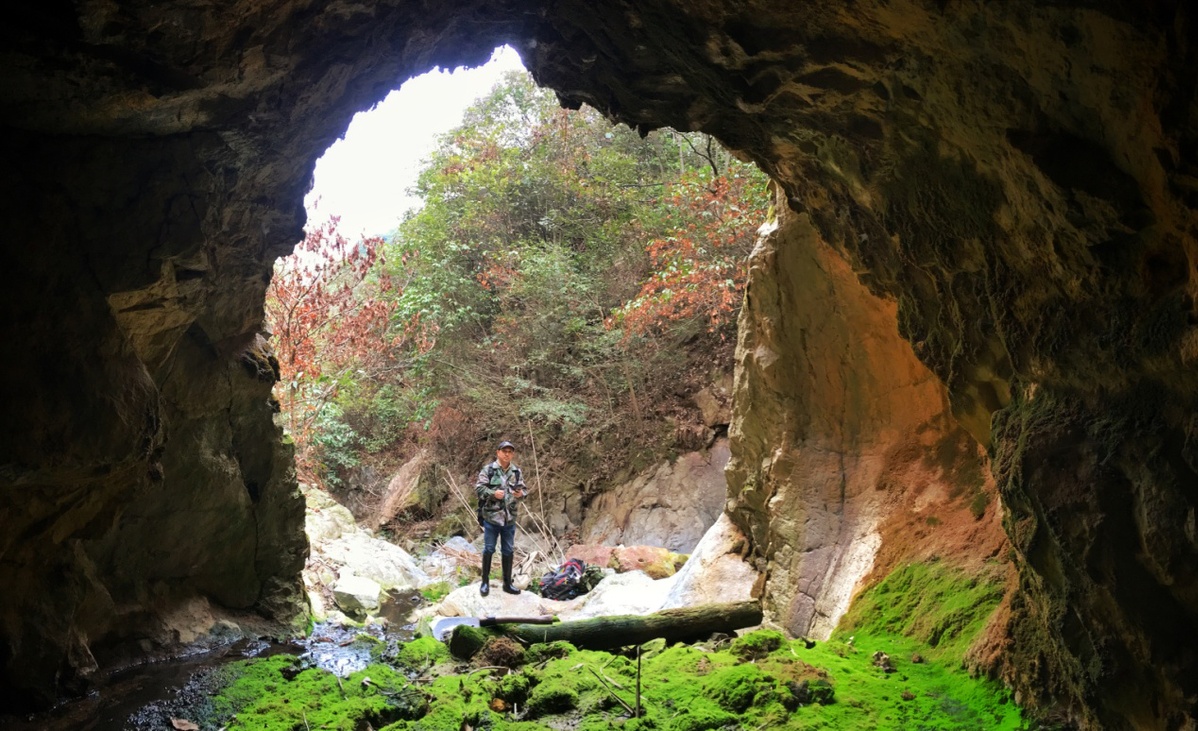 A scenic view of Shangrao Yinshan Yinkuang Yizhi