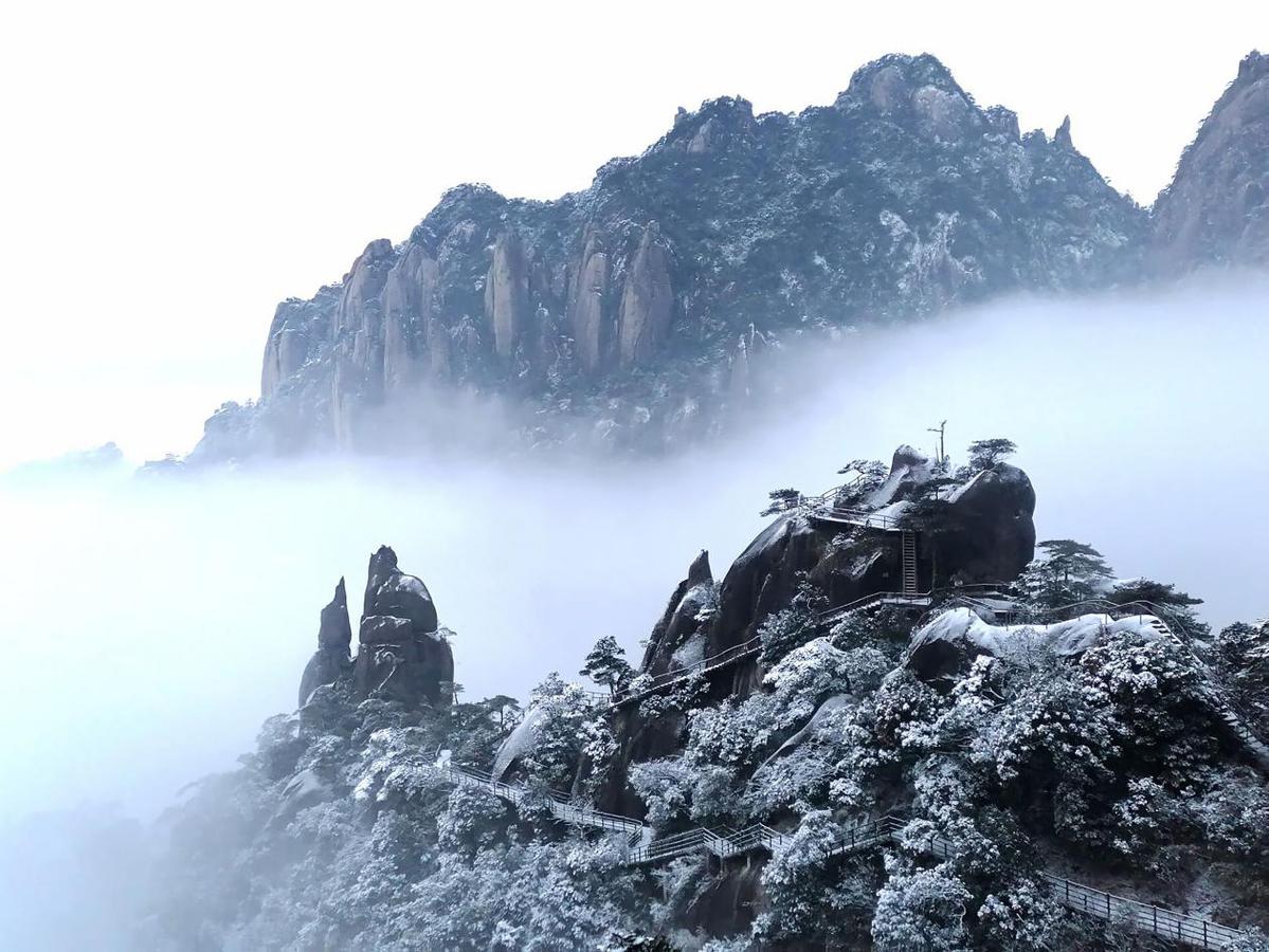 A scenic view of Shangrao Yinshan Yinkuang Yizhi