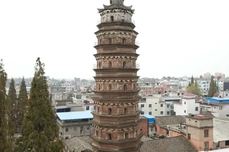 A Journey Through History: Exploring the Majestic Yongfusi Ta in Shangrao