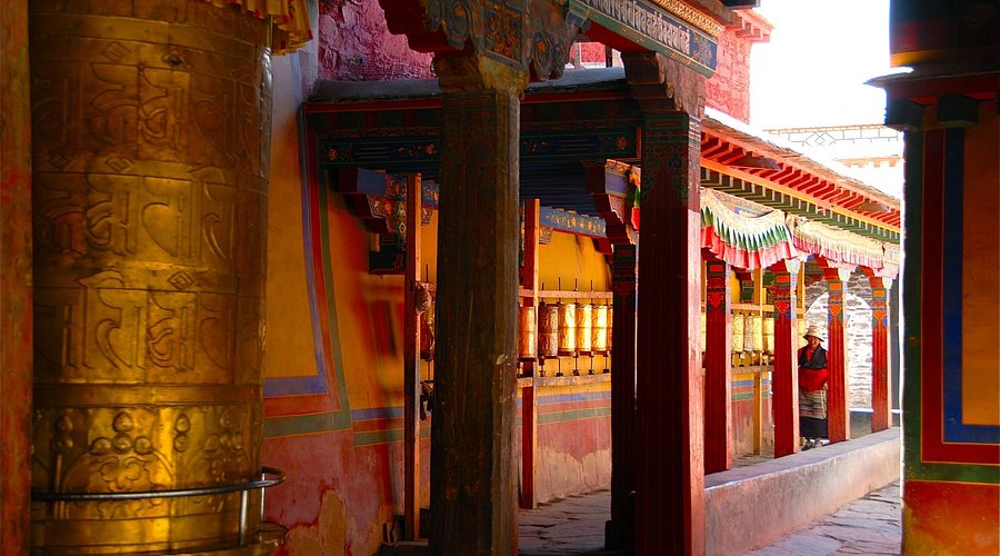 A scenic view of Shannan Changzhu Si