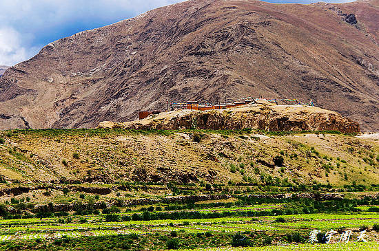 A scenic view of Shannan Jidui Tubo Muqun