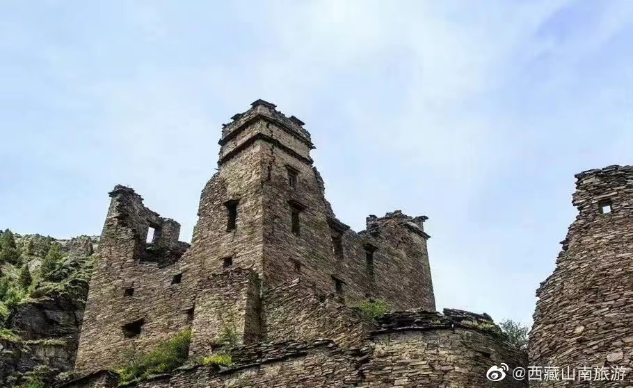 A scenic view of Shannan Jiedun Zhuzong Yizhi