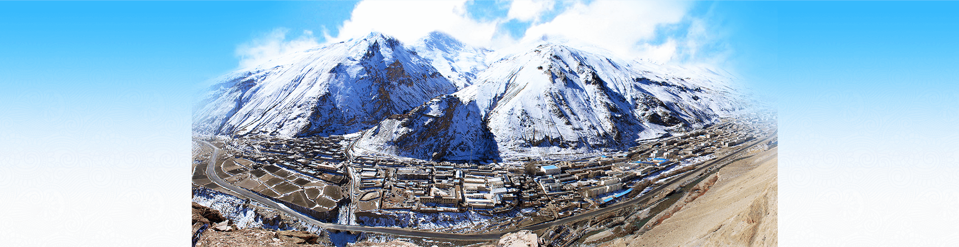 A scenic view of Shannan Jiedun Zhuzong Yizhi