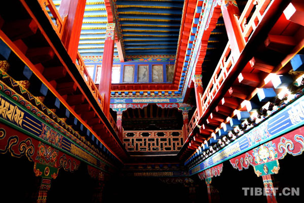 A scenic view of Shannan Lajiali Wanggong Yizhi