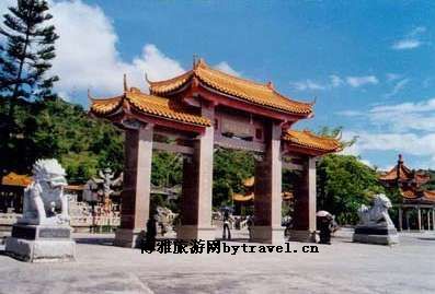 A scenic view of Shantou Dadian Zushi Ta