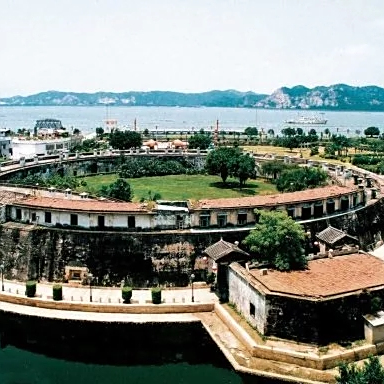 A scenic view of Shantou Qilu Paotai