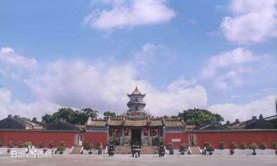 A scenic view of Shanwei Yuanshansi