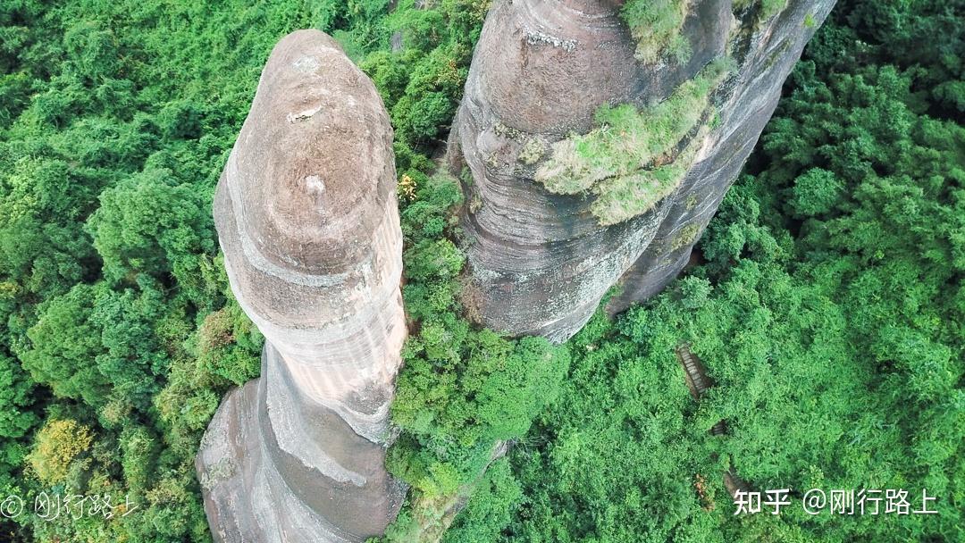 A scenic view of Shaoguan Danxiashan Moya Shike