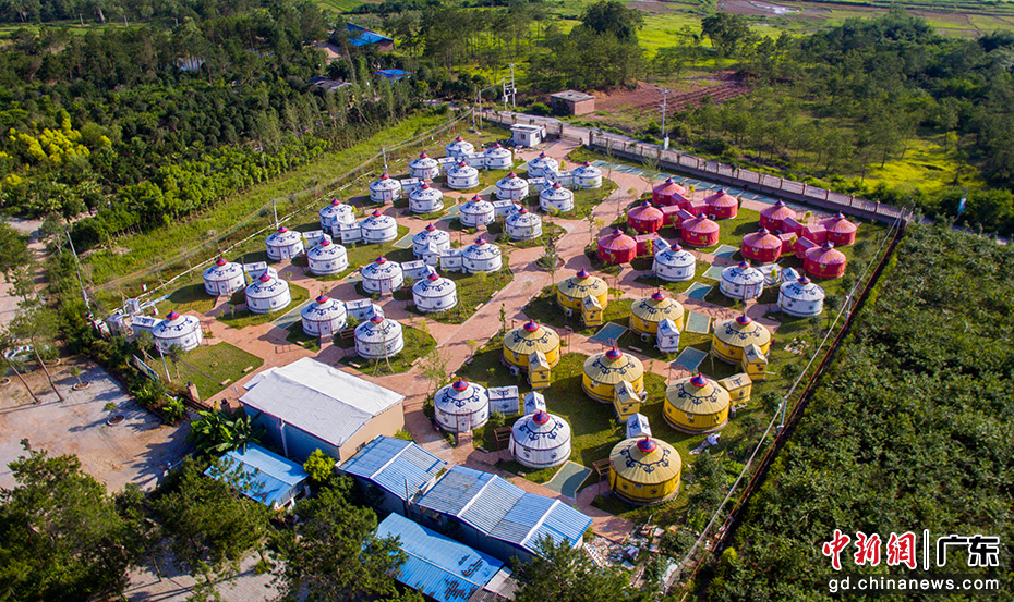 A scenic view of Shaoguan Sanyingta