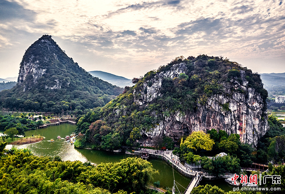 A scenic view of Shaoguan Shixia Yizhi
