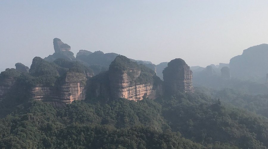 A scenic view of Shaoguan Shuangfengzhai