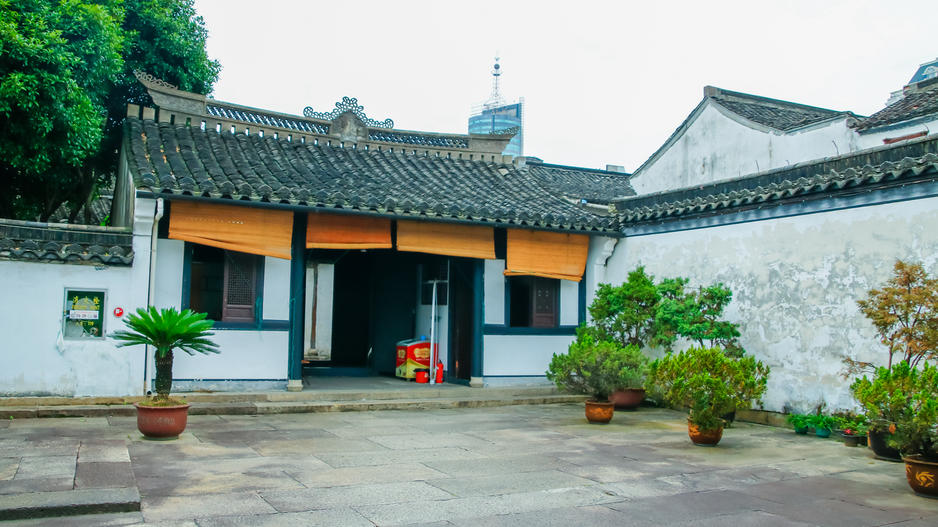 A scenic view of Shaoxing Caiyuanpei Guju