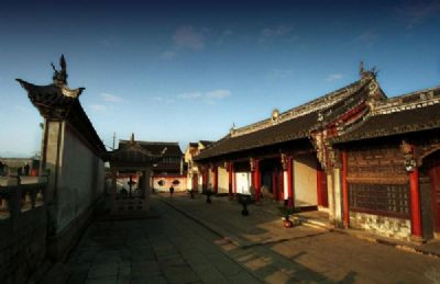 A scenic view of Shaoxing Caoemiao