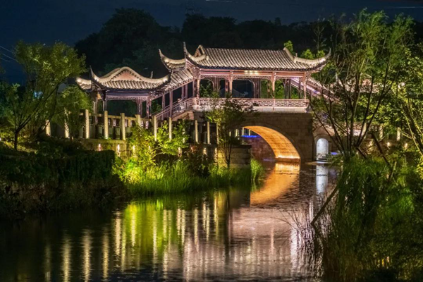 A scenic view of Shaoxing Caoemiao