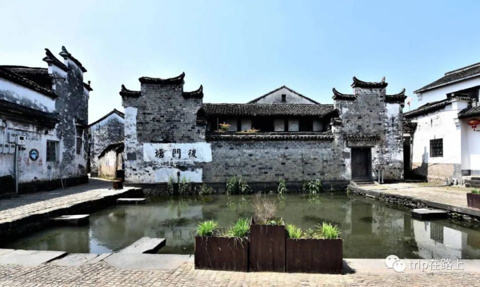 A scenic view of Shaoxing Chongrencun Jianzhuqun