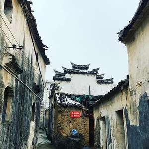 A scenic view of Shaoxing Chongrencun Jianzhuqun