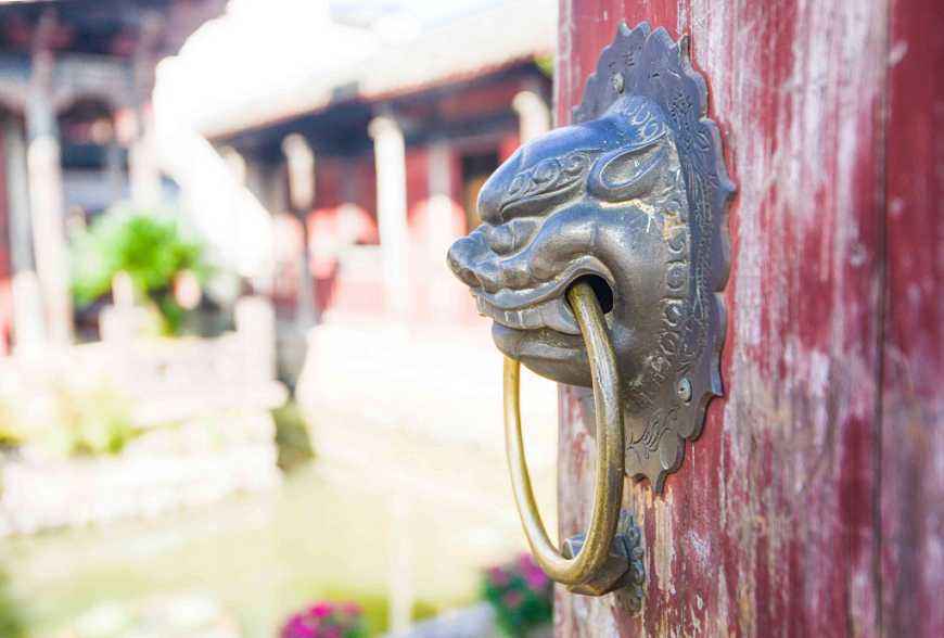 A scenic view of Shaoxing Huatang Wangshi Zongci