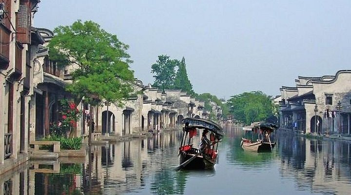 A scenic view of Shaoxing Huatang Wangshi Zongci