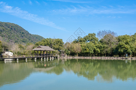 A scenic view of Shaoxing Lanting