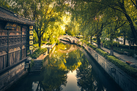 A scenic view of Shaoxing Lanting