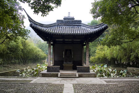 A scenic view of Shaoxing Lanting