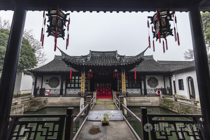 A scenic view of Shaoxing Luxun Guju