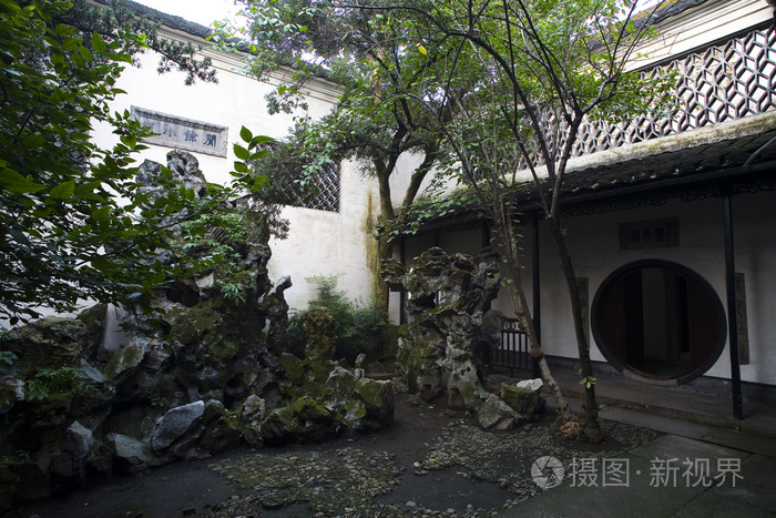 A scenic view of Shaoxing Luxun Guju