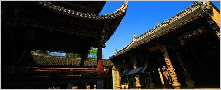 A scenic view of Shaoxing Shunwangmiao