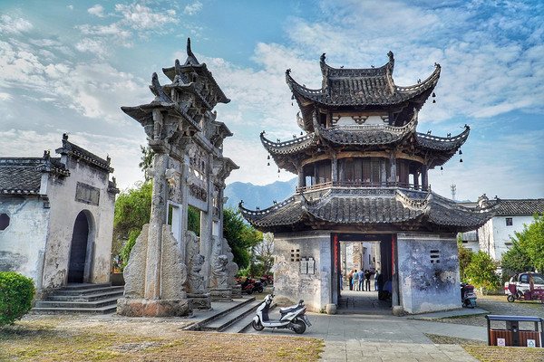 A scenic view of Shaoxing Xiaohuangshan Yizhi