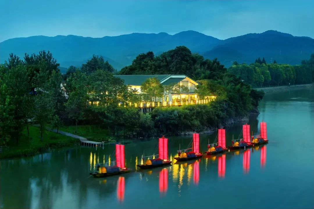 A scenic view of Shaoxing Xiaoxiantan Yaozhi