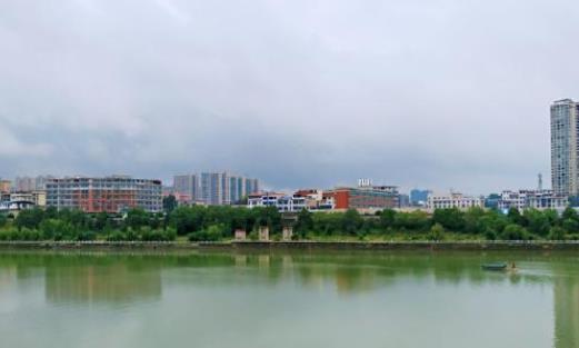 A scenic view of Shaoyang Baoqingfu Guchengqiang
