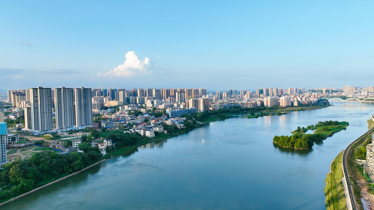 A scenic view of Shaoyang Beita