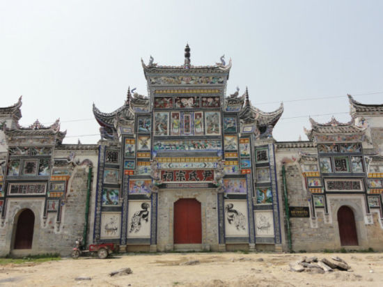 A scenic view of Shaoyang Dongkou Zongci Jianzhuqun