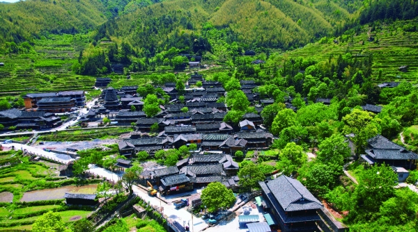 A scenic view of Shaoyang Hongqijun Zhihuisuo Jiuzhi