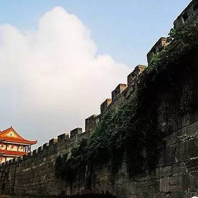 A scenic view of Shaoyang Wugang Chengqiang