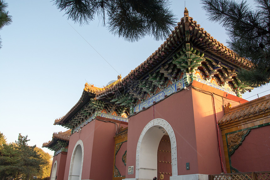 A scenic view of Shenyang Qingzhaoling