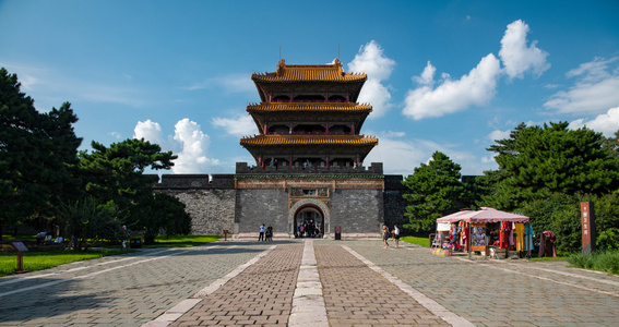 A scenic view of Shenyang Qingzhaoling