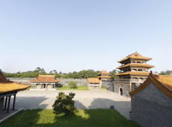 A scenic view of Shenyang Qingzhaoling