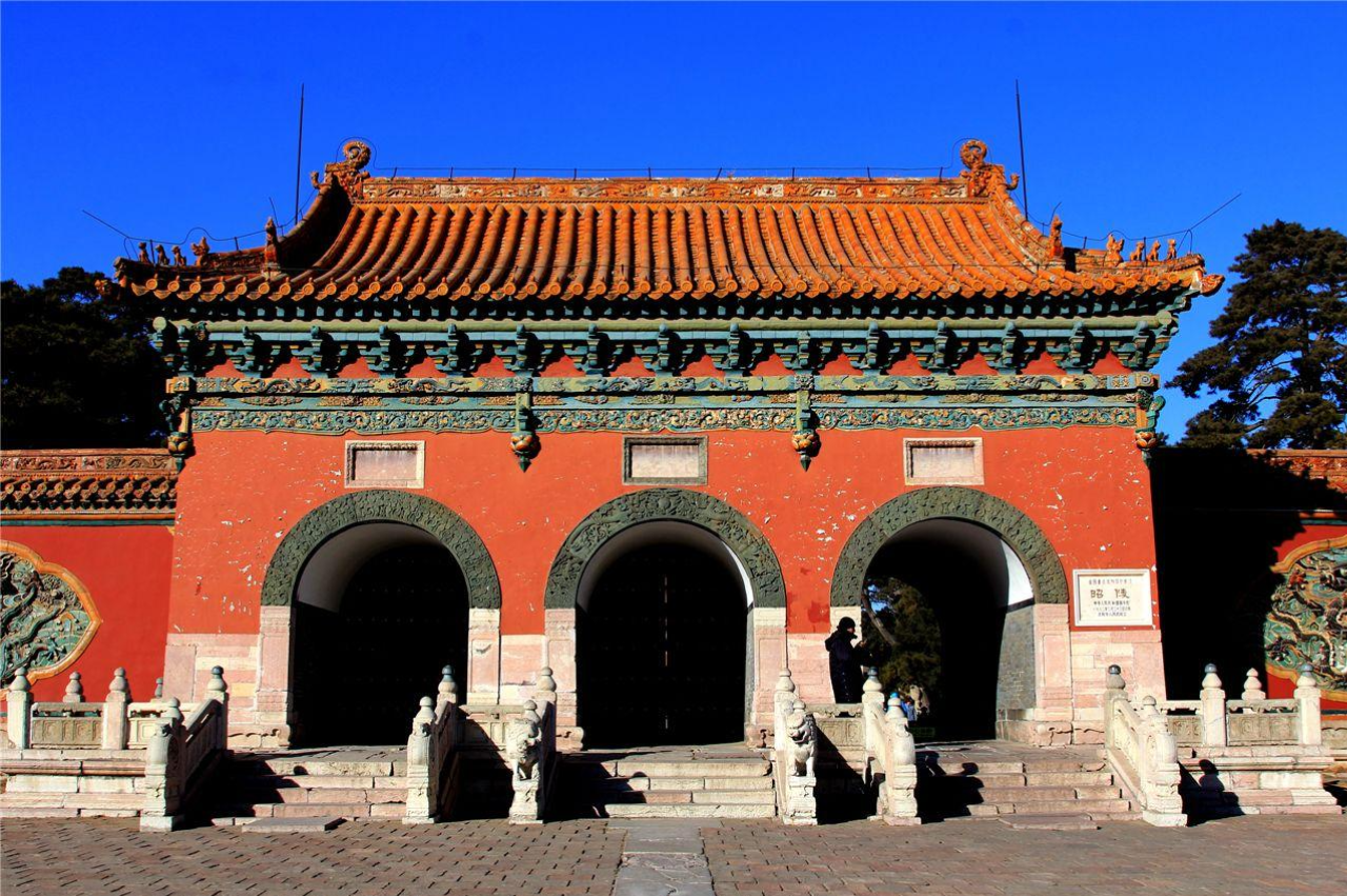 A scenic view of Shenyang Qingzhaoling